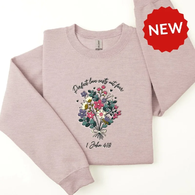 Embroidered Perfect Love Sweatshirt