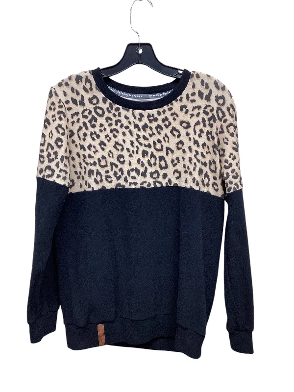 Sweater By Clothes Mentor In Animal Print, Size: S