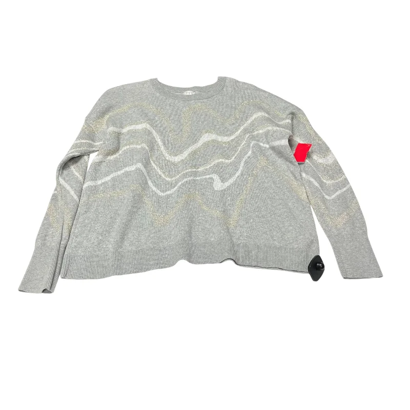 Sweater By A New Day In Grey, Size: 1x