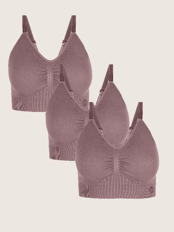 Wash Wear Spare® Nellie Wireless Bra Pack | Twilight