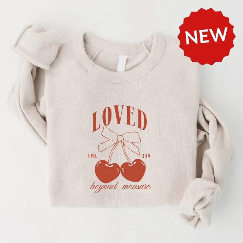 Embroidered Loved Beyond Measure Sweatshirt