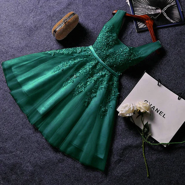 Dark Green Homecoming Dress Party      S2762