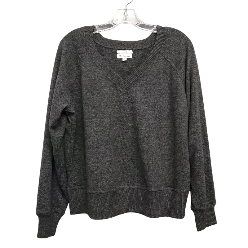 Sweater By Blu Pepper In Grey, Size:S