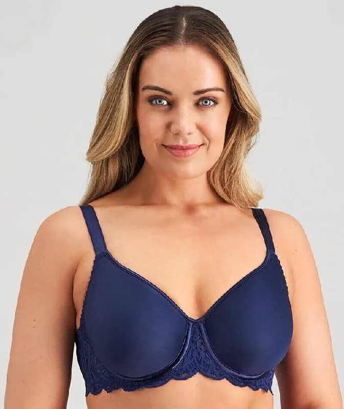 Fayreform Lace Perfect Contour Spacer Bra - Medieval Blue