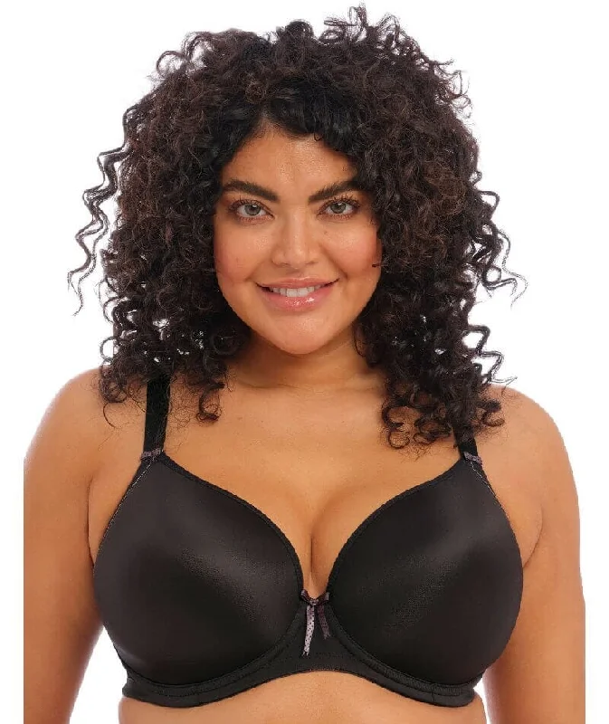 Elomi Bijou Underwire Banded Moulded Bra - Black