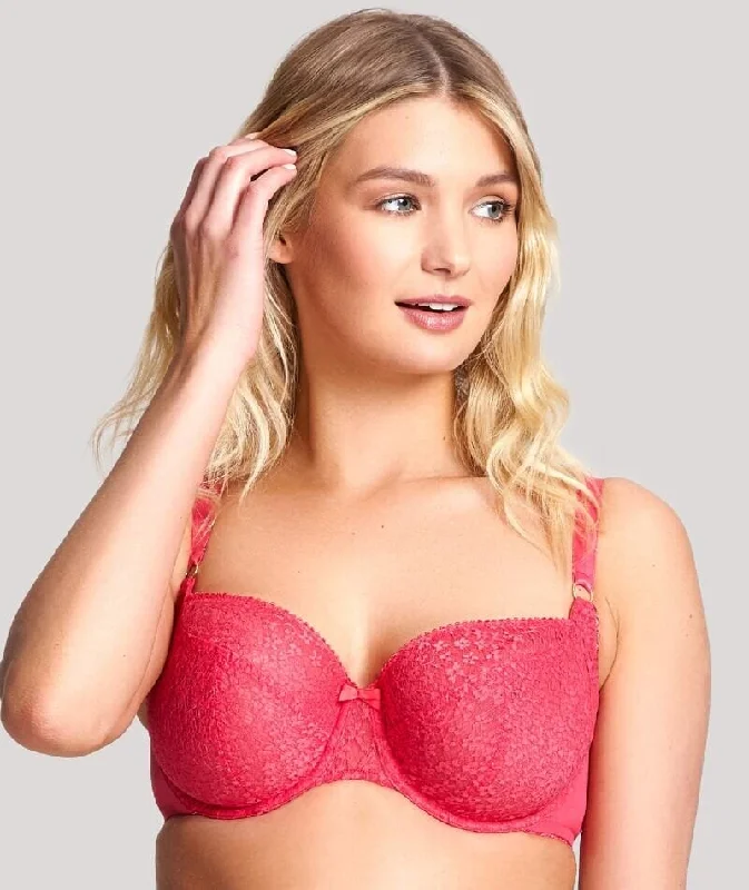 Panache Lana Balconnet Bra - Raspberry