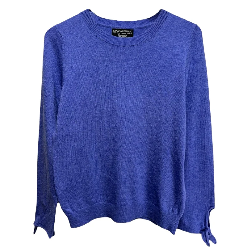 Wool/Cashmere Blend Filpucci Sweater By Banana Republic In Purple, Size: XS