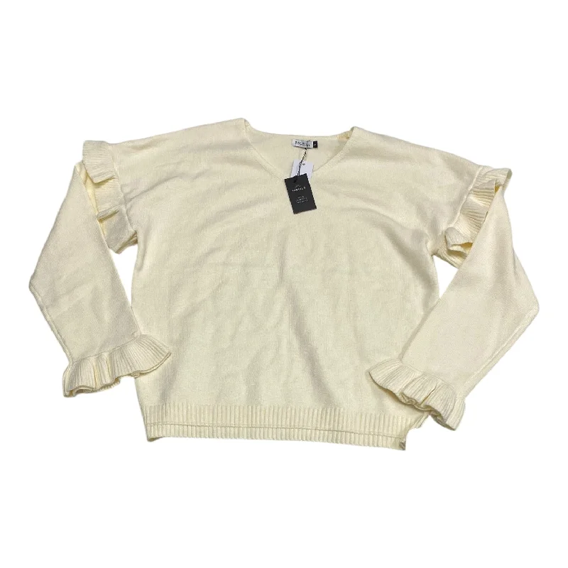 Sweater By SOLEILASHOP In Cream, Size: S