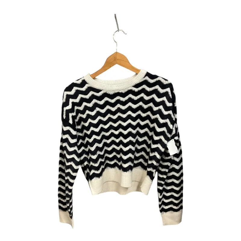 Sweater By Cmc In Black & Cream, Size: S