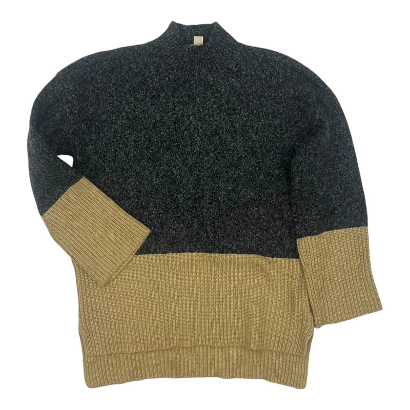 Sweater By Michael By Michael Kors In Brown & Grey, Size:M