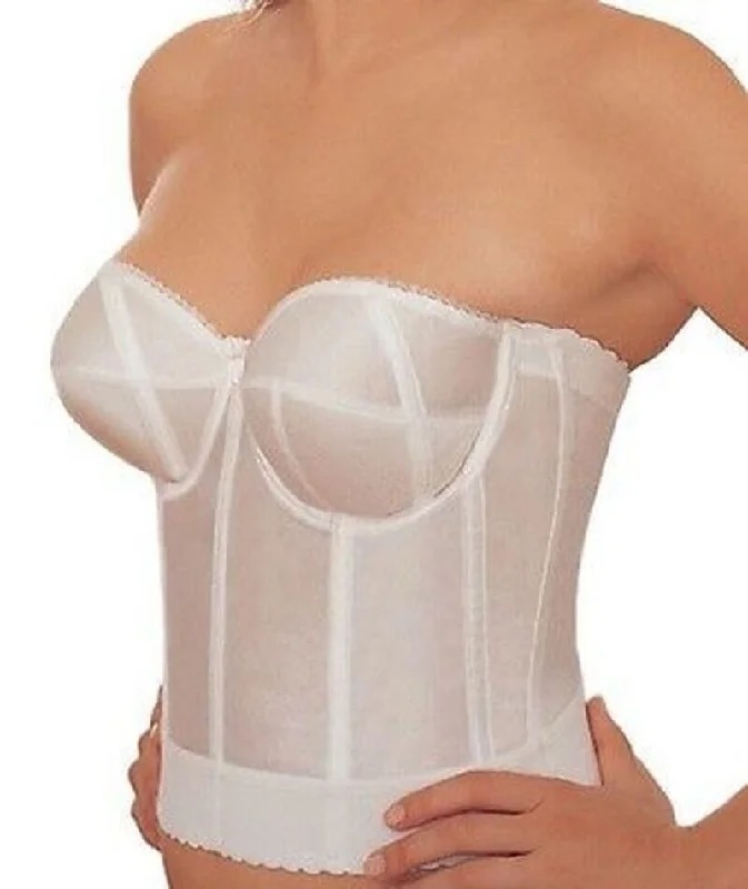 Goddess Bridal Bustier - White