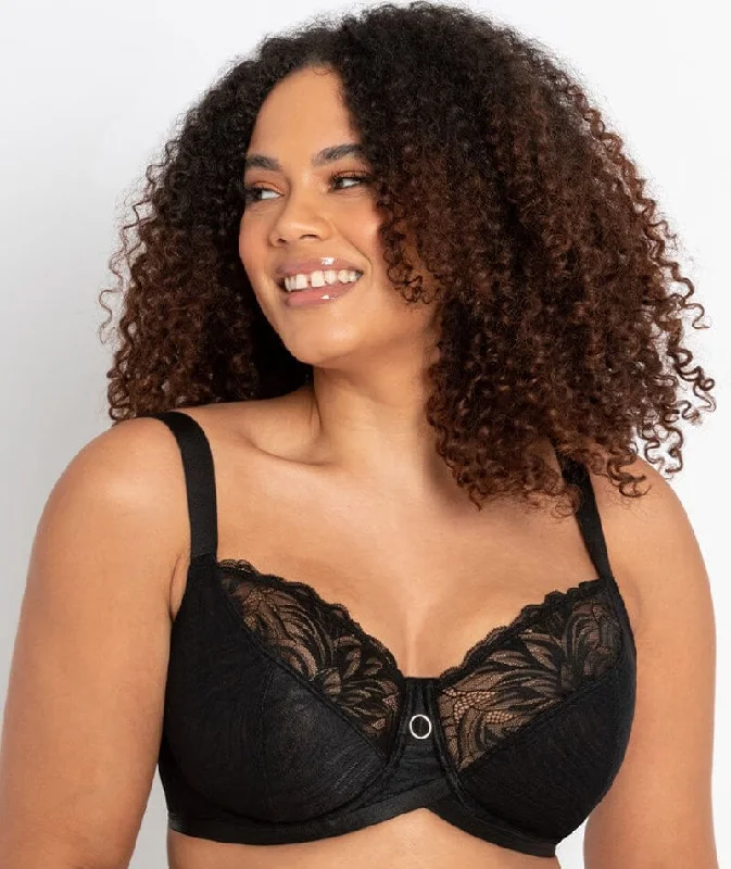 Curvy Kate Lace Daze Balcony Bra - Black