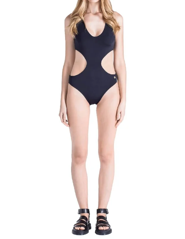 Monokini Carol Swimsuit In Black