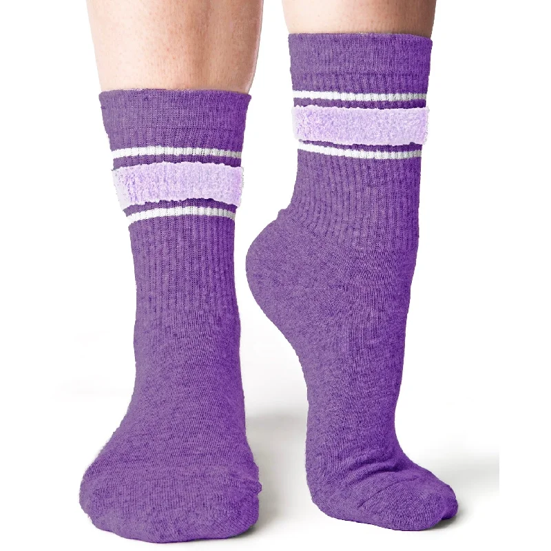 Terry - Crew Grip Socks (Barre / Pilates)