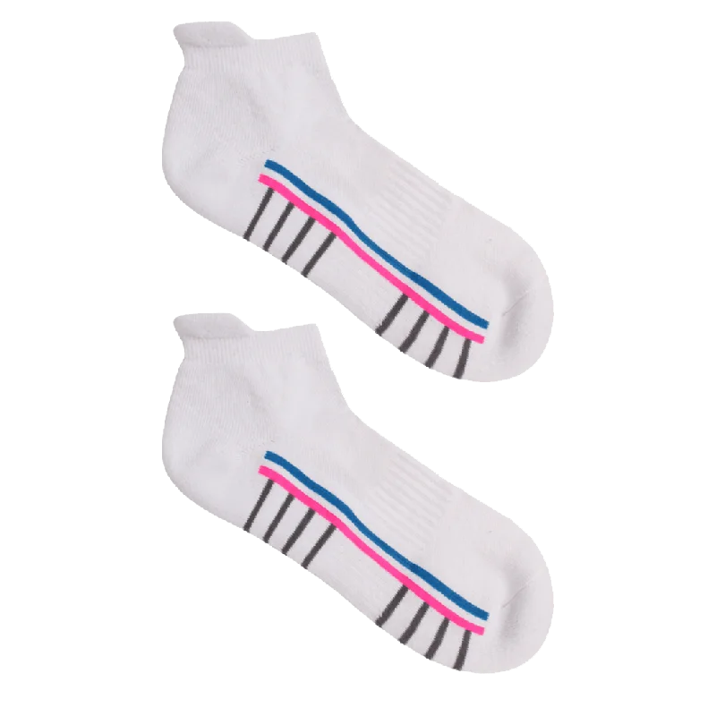 Ankle Trainer Socks - White (Made From Recycled Plastic)