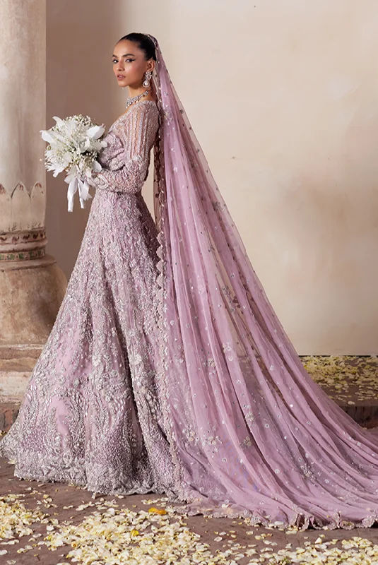 Pakistani Bridal Dress in Royal Long Tail Gown Style