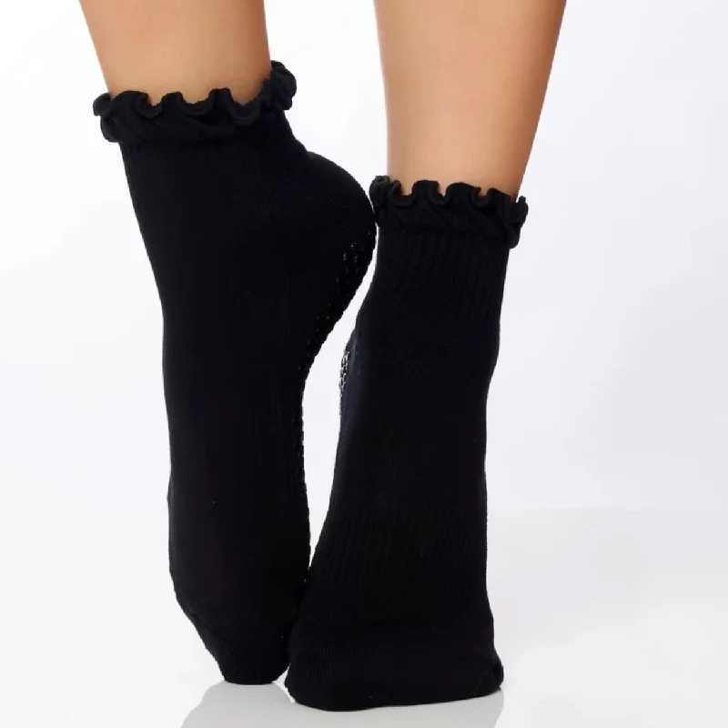 The Ruffle Grip Sock (Barre/Pilates)