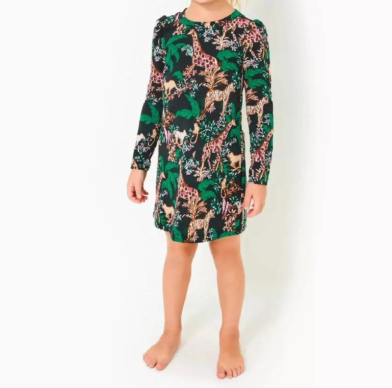 Mini Jansen Dress In Multi Dancing In The Moonlight