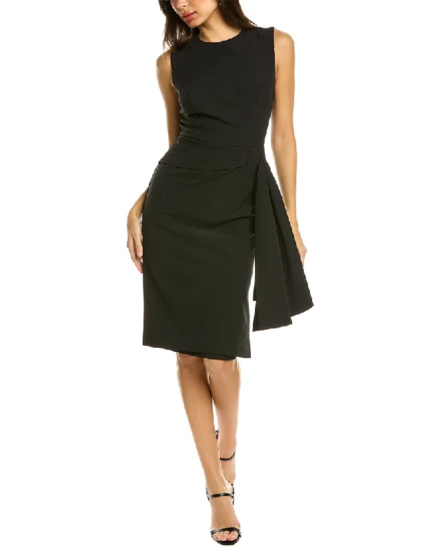 Kay Unger Raven Midi Dress