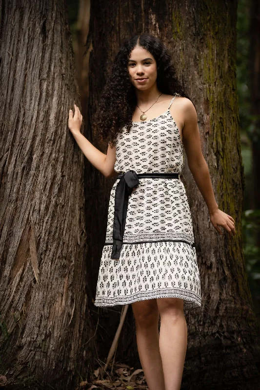 Nirvana Dress - Black/White