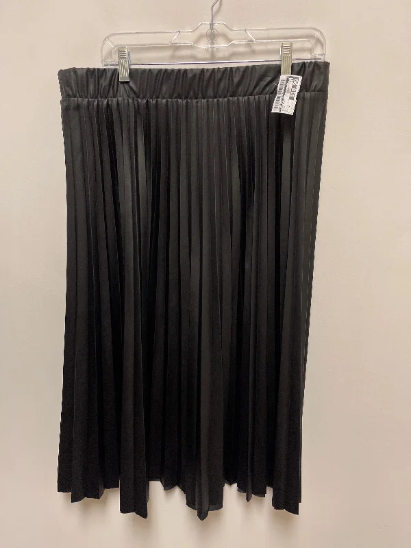 Skirt Maxi By Time And Tru In Black, Size: 12