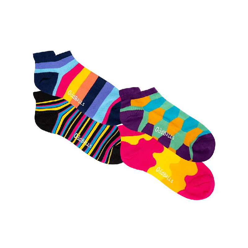 Vivid Bundle - 4 Pack Ankle Sock Bundle