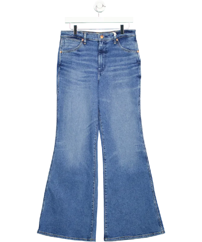 Wrangler Blue Wanderer 622 High Rise Flare Jeans W29