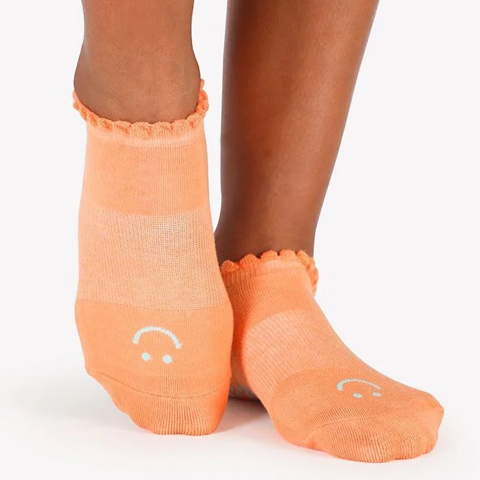 Happy Grip Socks - Orange