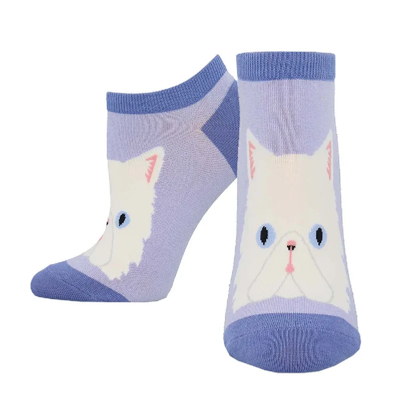 ZZNB-11/24_Women's Purrfectly Persian Ankle (Light Lavender)