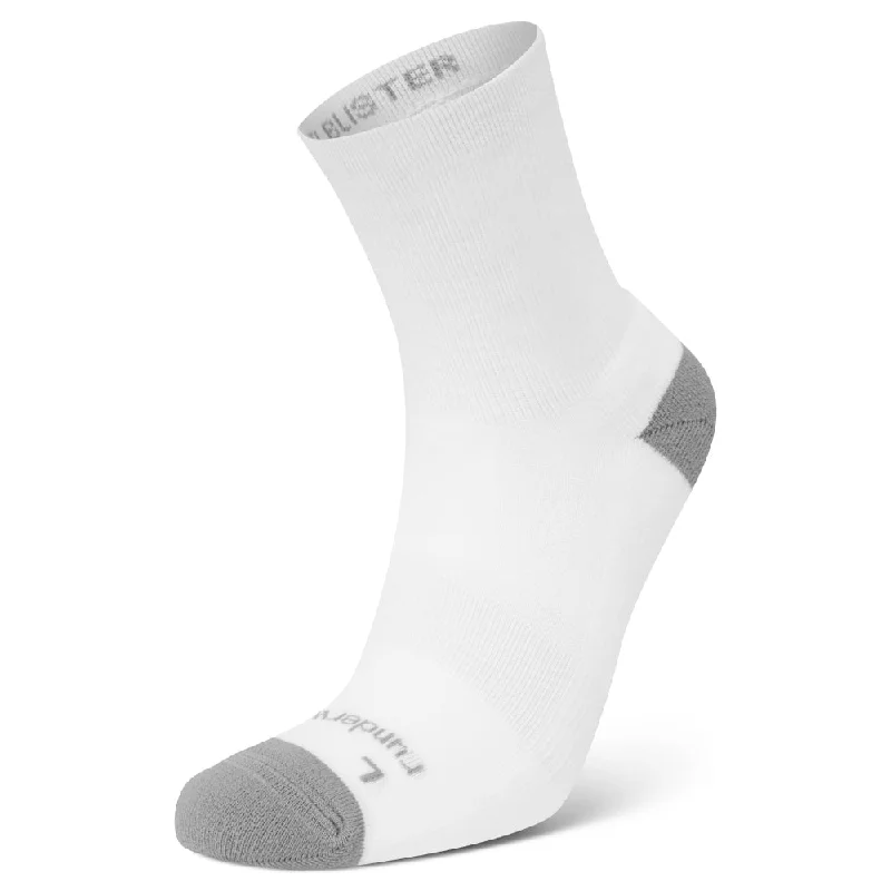 Anti Blister Running Sock - White/Grey