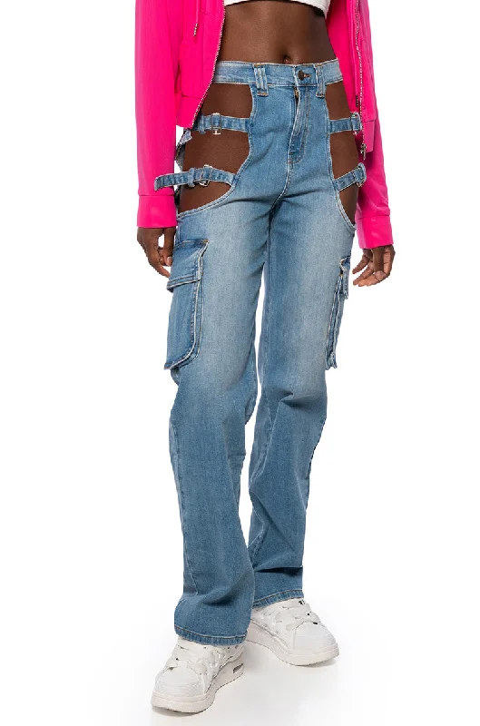 GIRLS JUST WANNA HAVE FUN DENIM JEANS