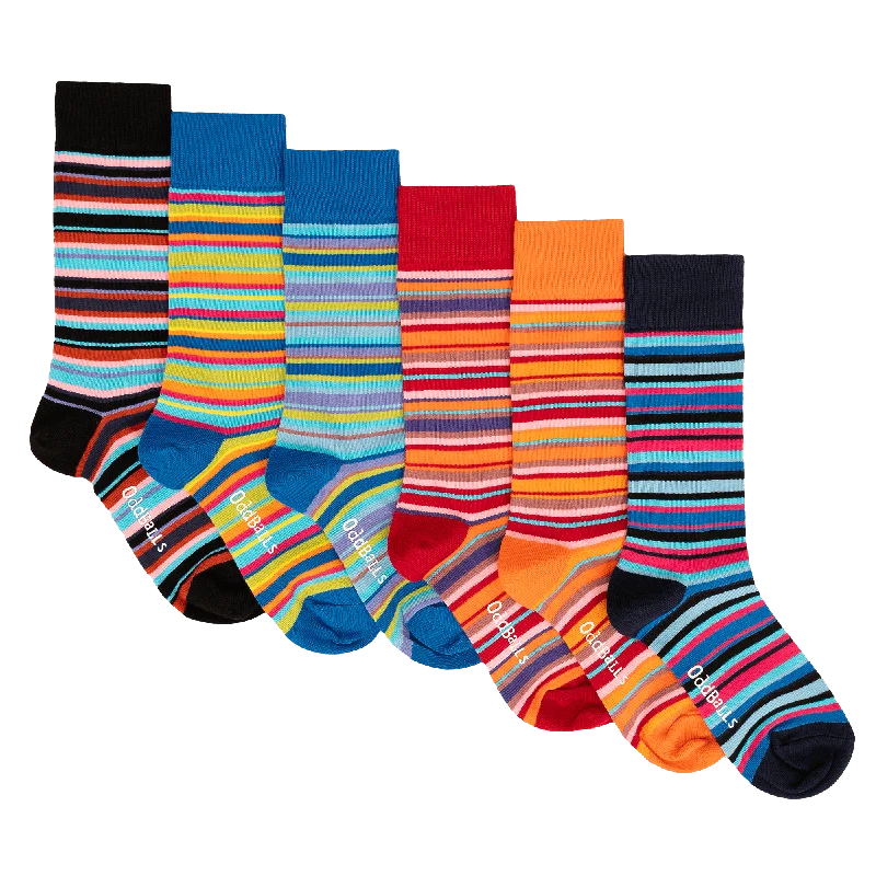 Lines Bundle - 6 Pack Sock Bundle