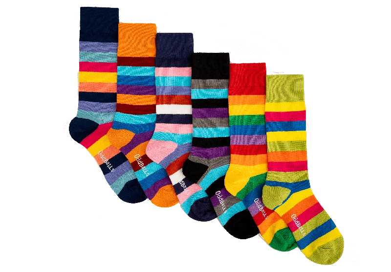 Stripes Bundle - 6 Pack Sock Bundle