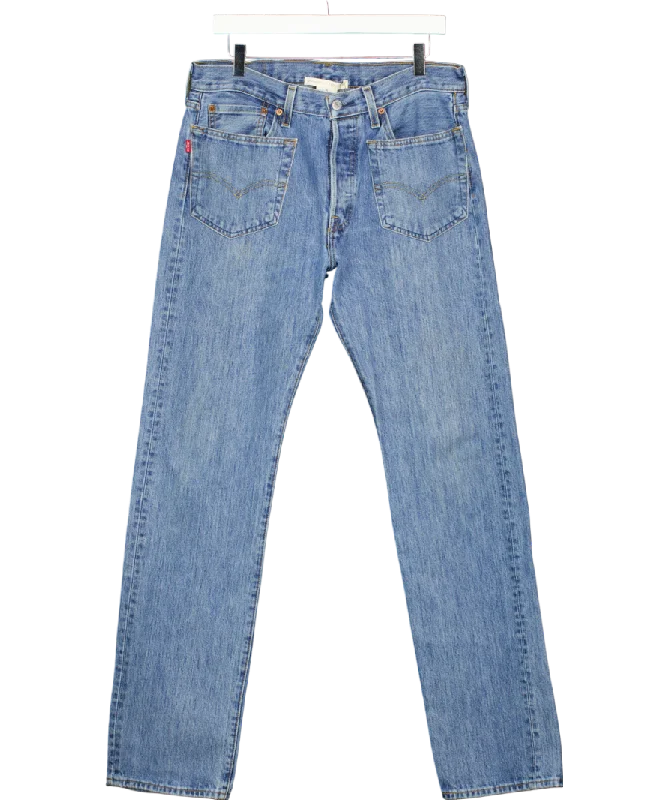 Free People Blue Tricia Fix Reworked Back Pocket Levi Jeans UK S