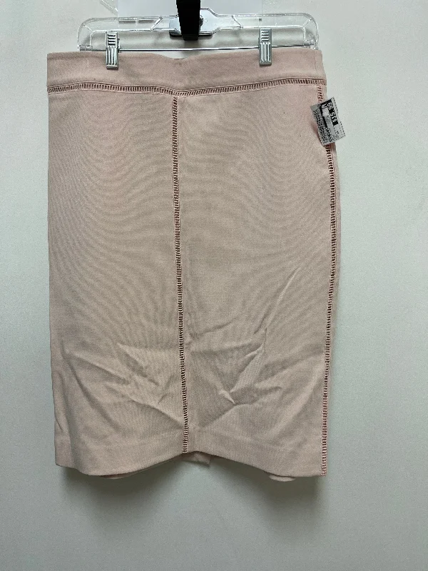 Skirt Midi By Ann Taylor In Pink, Size: 12