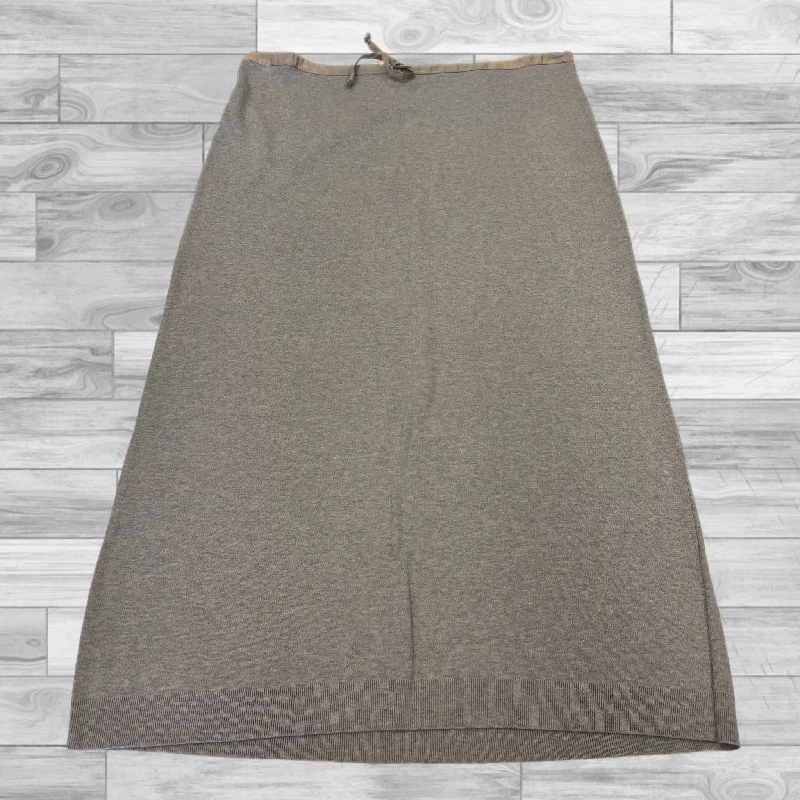 Skirt Maxi By Dkny In Grey, Size: S