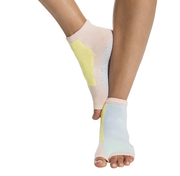 Anklet Grip Socks - Serenity (Barre / Pilates)