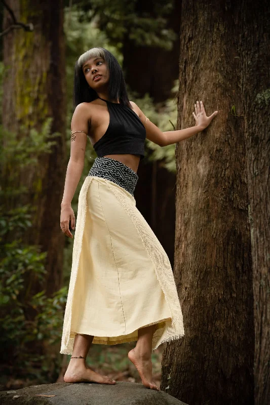 Kyote Long Skirt - Yellow