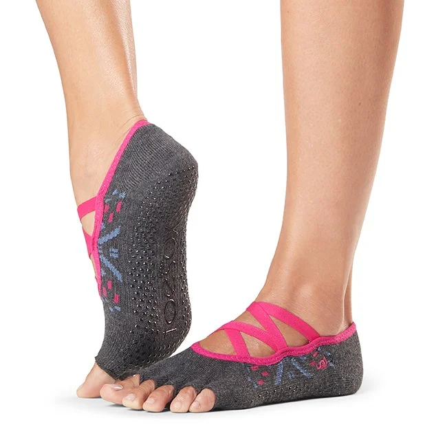 Elle Half Toe - Festival Grip Socks (Barre / Pilates)