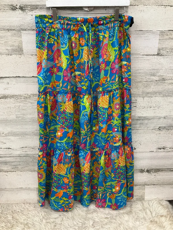 Skirt Maxi By Clothes Mentor In Multi-colored, Size: 12